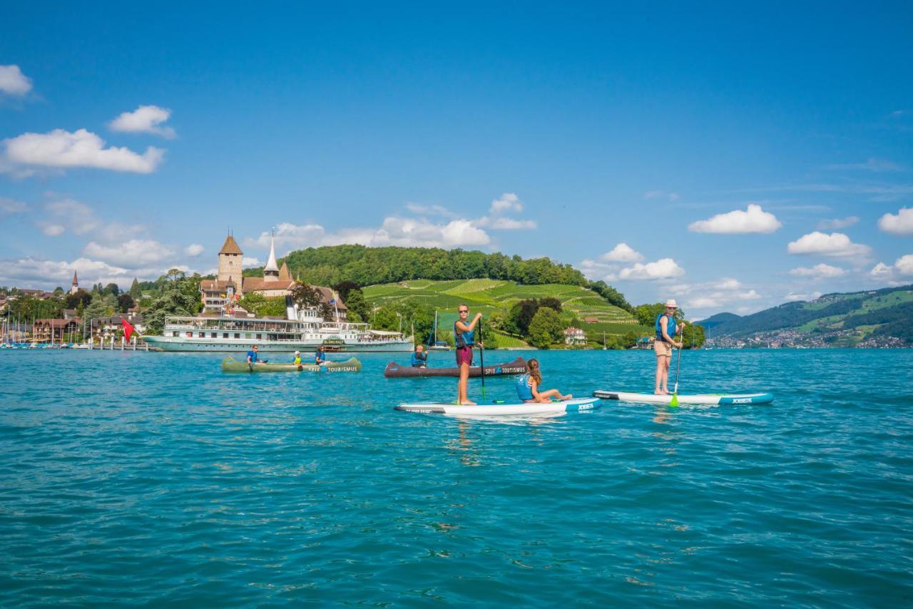 Hotel Seaside Spiez Dış mekan fotoğraf
