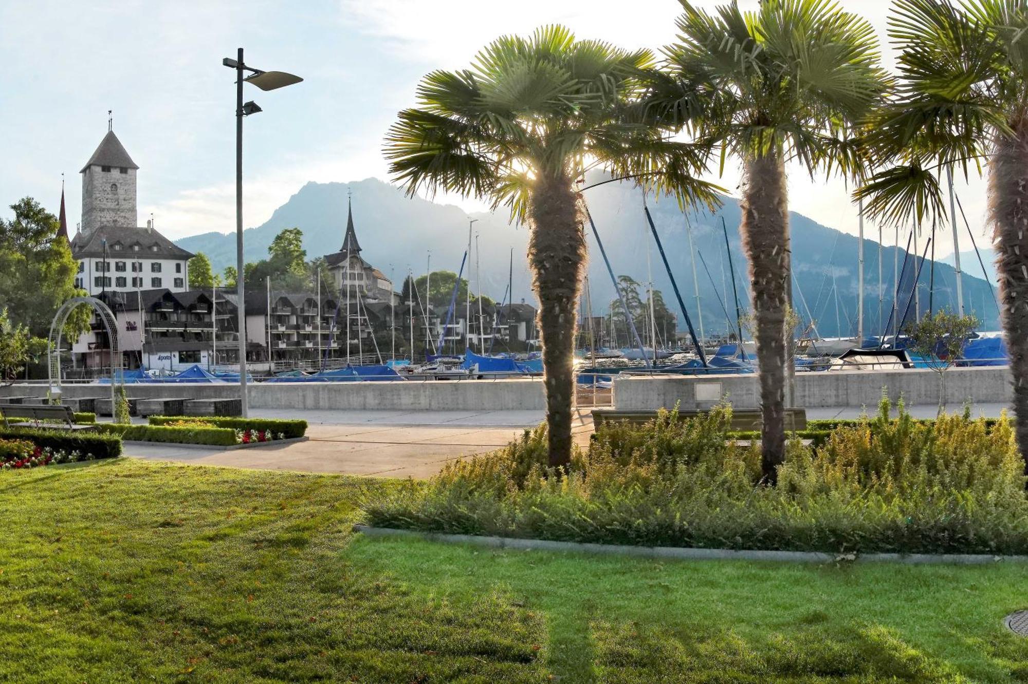 Hotel Seaside Spiez Dış mekan fotoğraf